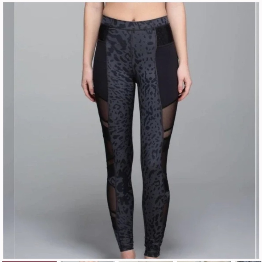 lululemon Just Breathe animal print legging